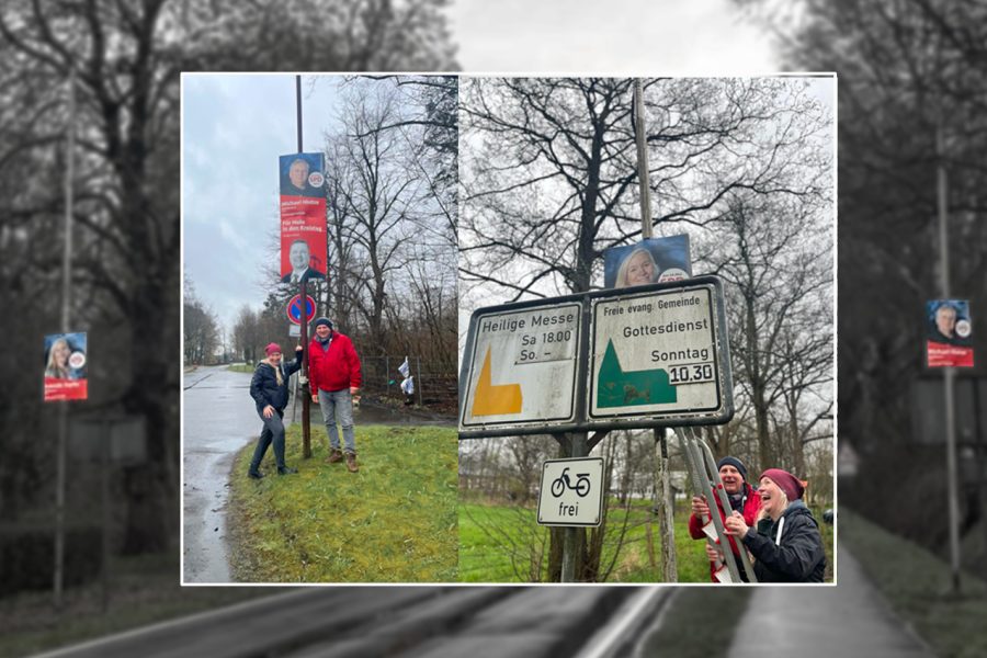 Und wir plakatieren doch